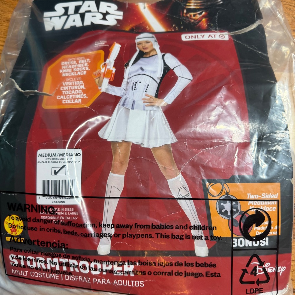 Rubie's Star Wars White Stormtrooper-Inspired Dress Costume